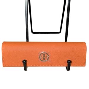 Tory Burch Orange Glasses Case